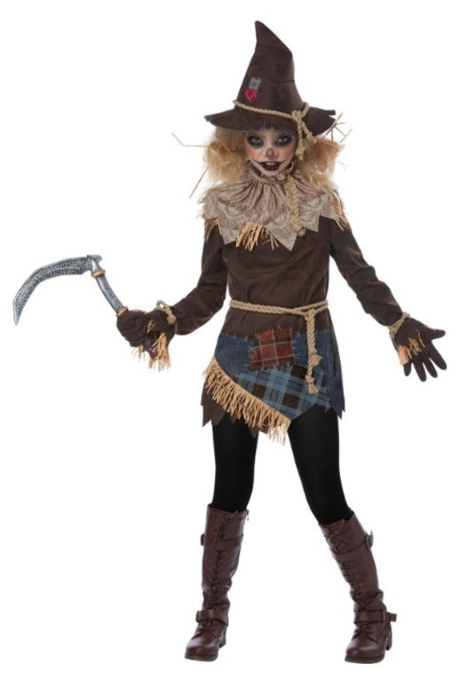 California Costume Creations Kids Creepy Scarecrow Costume Youth Size Medium